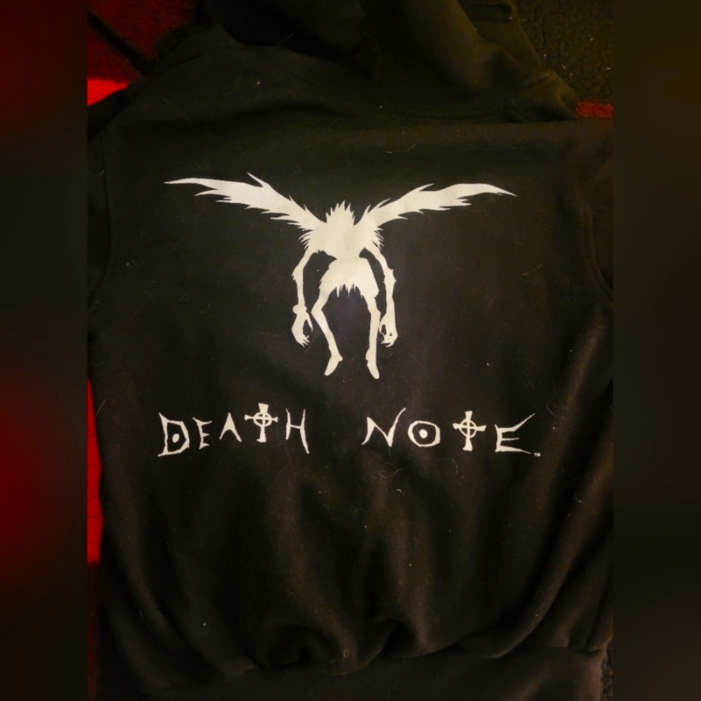 Black Death Note Hoodie